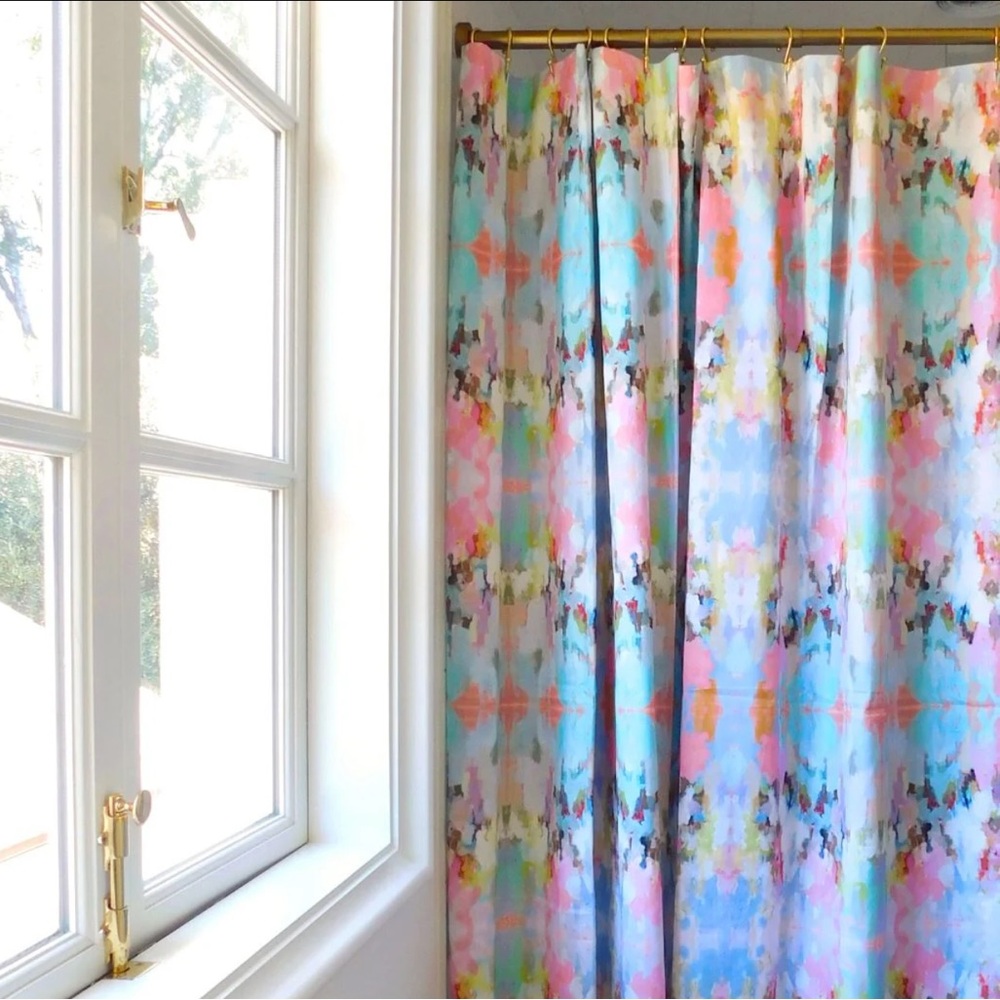 brooks avenue shower curtain